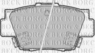 Комплект тормозных колодок BORG & BECK BBP1569