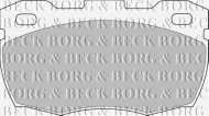 Комплект тормозных колодок BORG & BECK BBP1571