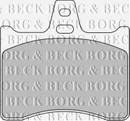 Комплект тормозных колодок BORG & BECK BBP1579