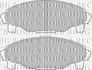 Комплект тормозных колодок BORG & BECK BBP1581