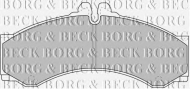 Комплект тормозных колодок BORG & BECK BBP1589