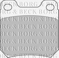 Комплект тормозных колодок BORG & BECK BBP1605