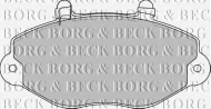 Комплект тормозных колодок BORG & BECK BBP1625