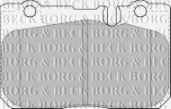 Комплект тормозных колодок BORG & BECK BBP1631