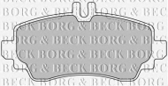Комплект тормозных колодок BORG & BECK BBP1634