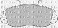 Комплект тормозных колодок BORG & BECK BBP1638