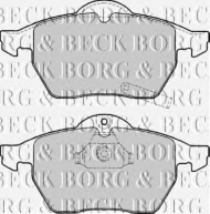 Комплект тормозных колодок BORG & BECK BBP1643