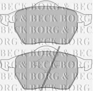 Комплект тормозных колодок BORG & BECK BBP1645