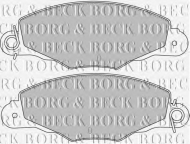 Комплект тормозных колодок BORG & BECK BBP1648