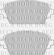 Комплект тормозных колодок BORG & BECK BBP1652