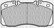 Комплект тормозных колодок BORG & BECK BBP1660
