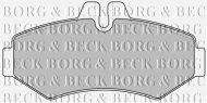 Комплект тормозных колодок BORG & BECK BBP1667