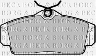 Комплект тормозных колодок BORG & BECK BBP1672