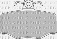 Комплект тормозных колодок BORG & BECK BBP1673