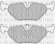 Комплект тормозных колодок BORG & BECK BBP1677