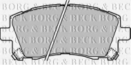 Комплект тормозных колодок BORG & BECK BBP1680