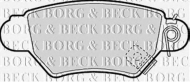 Комплект тормозных колодок BORG & BECK BBP1688