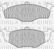 Комплект тормозных колодок BORG & BECK BBP1691