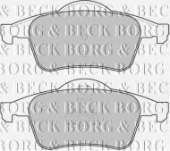 Комплект тормозных колодок BORG & BECK BBP1697