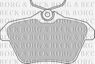 Комплект тормозных колодок BORG & BECK BBP1699