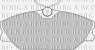 Комплект тормозных колодок BORG & BECK BBP1708