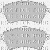 Комплект тормозных колодок BORG & BECK BBP1711