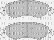 Комплект тормозных колодок BORG & BECK BBP1713