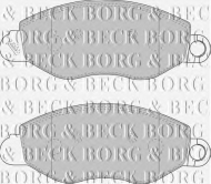 Комплект тормозных колодок BORG & BECK BBP1714