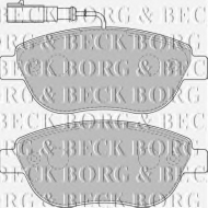 Комплект тормозных колодок BORG & BECK BBP1717