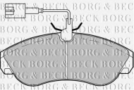 Комплект тормозных колодок BORG & BECK BBP1720