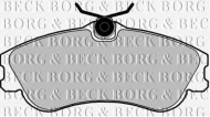 Комплект тормозных колодок BORG & BECK BBP1725