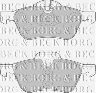 Комплект тормозных колодок BORG & BECK BBP1726