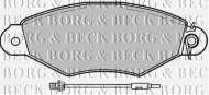 Комплект тормозных колодок BORG & BECK BBP1729