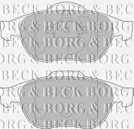 Комплект тормозных колодок BORG & BECK BBP1731