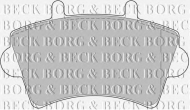 Комплект тормозных колодок BORG & BECK BBP1746