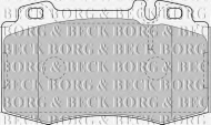 Комплект тормозных колодок BORG & BECK BBP1756