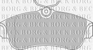Комплект тормозных колодок BORG & BECK BBP1760