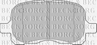 Комплект тормозных колодок BORG & BECK BBP1771
