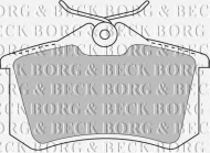 Комплект тормозных колодок BORG & BECK BBP1778