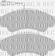 Комплект тормозных колодок BORG & BECK BBP1779