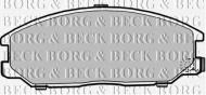 Комплект тормозных колодок BORG & BECK BBP1786