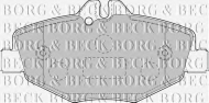 Комплект тормозных колодок BORG & BECK BBP1796