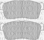 Комплект тормозных колодок BORG & BECK BBP1801