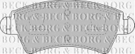 Комплект тормозных колодок BORG & BECK BBP1805