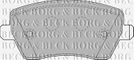 Комплект тормозных колодок BORG & BECK BBP1807
