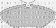 Комплект тормозных колодок BORG & BECK BBP1812