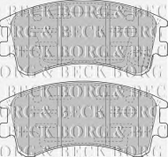 Комплект тормозных колодок BORG & BECK BBP1815