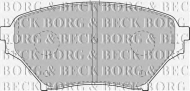 Комплект тормозных колодок BORG & BECK BBP1817