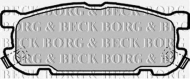 Комплект тормозных колодок BORG & BECK BBP1818