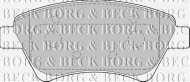 Комплект тормозных колодок BORG & BECK BBP1821